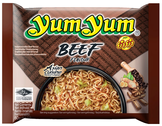 YUM YUM Beef nūdeles 60g