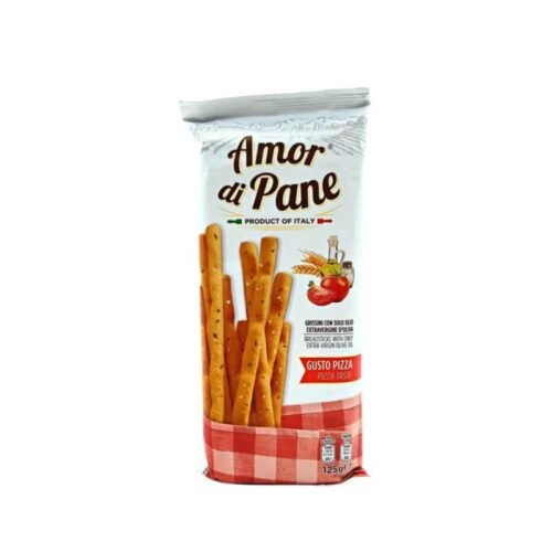 AMOR DI PANE Grissini maizes stienīši Pizza 125g