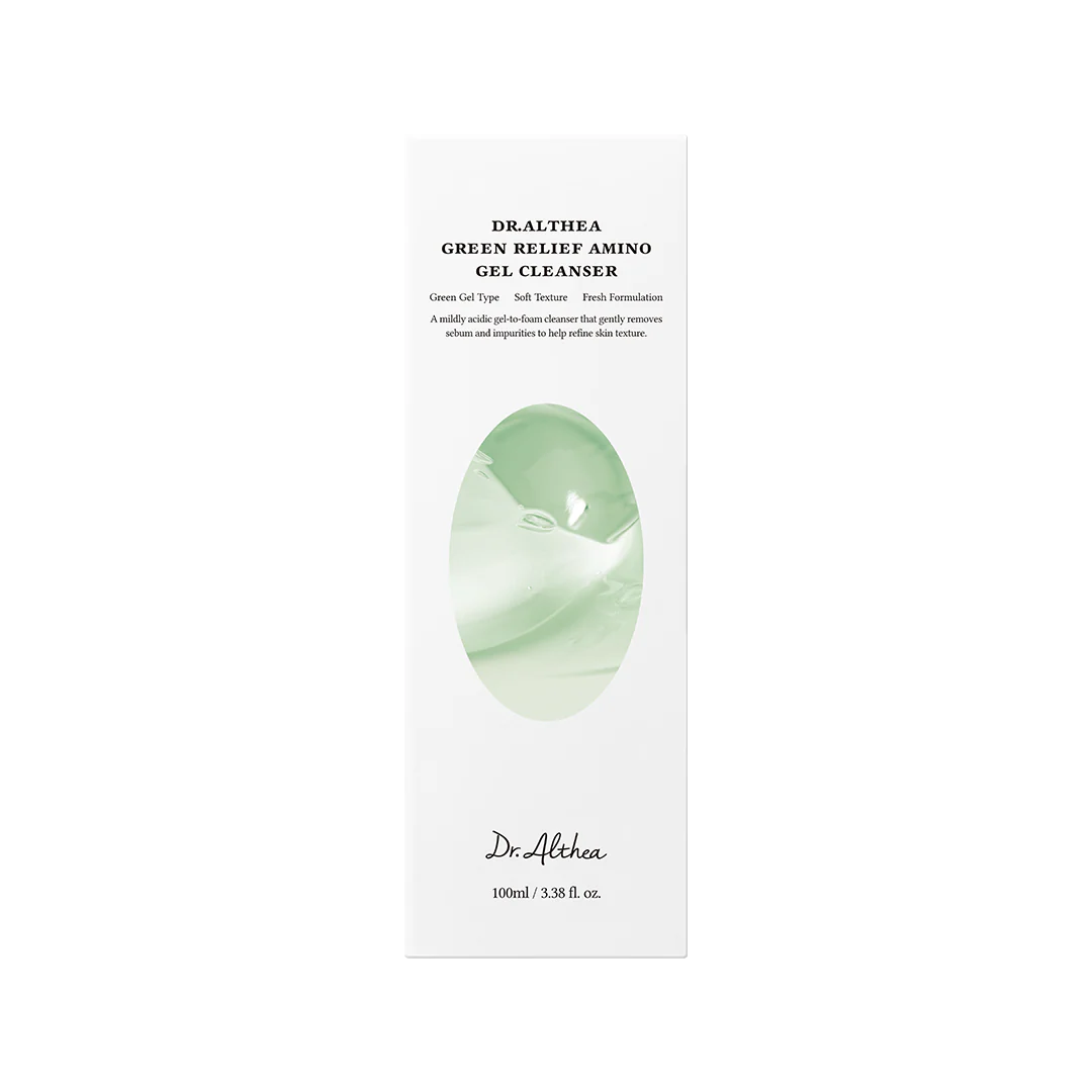 DR. ALTHEA Green Relief attīrošs gēls sejas ādai 100ml