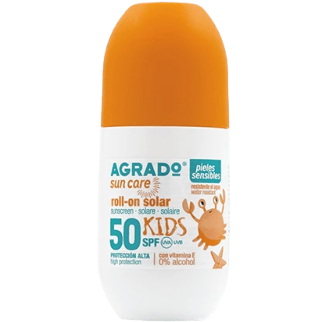 AGRADO Kids saules aizsarglīdzeklis - rullītis ar SPF50 200ml