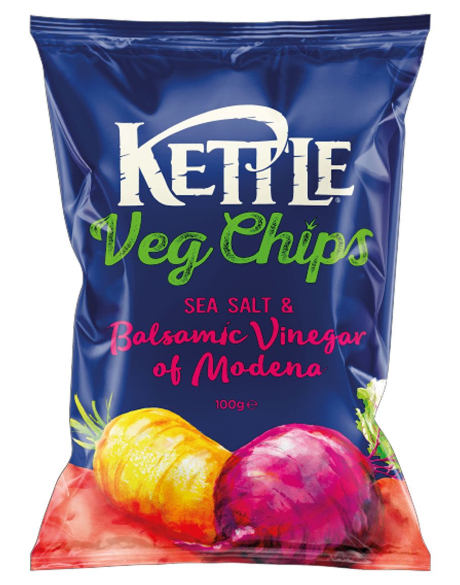 KETTLE Balsamic Vinegar dārzeņu čipsi 100g