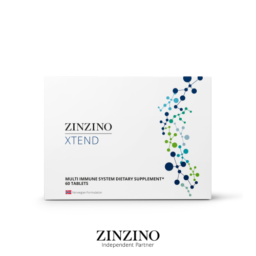 Zinzino XTEND Visaptverošs imunitāti atbalstošs uztura bagātinātājs, 60 tabletes