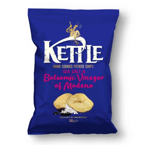 KETTLE Balsamic Vinegar kartupeļu čipsi 130g