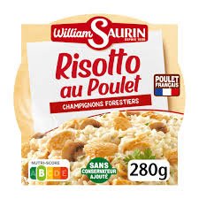 WILLIAM SAURIN Risotto ar vistu un sēnēm 280g