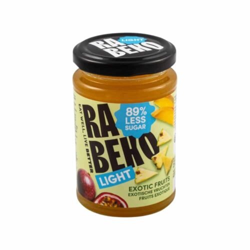 RABEKO Exotic Fruits mazkaloriju ievārījums 230 g