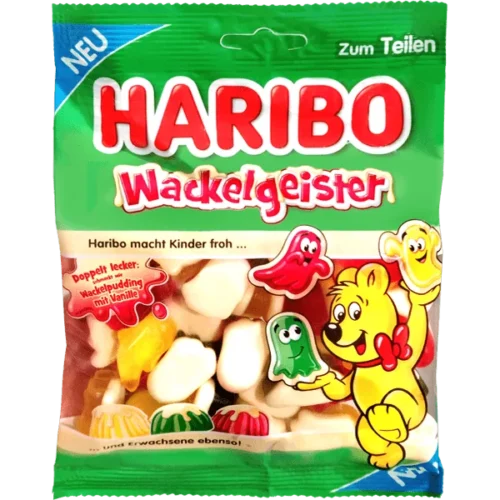 Haribo Wackelgeister želejas konfektes 160g