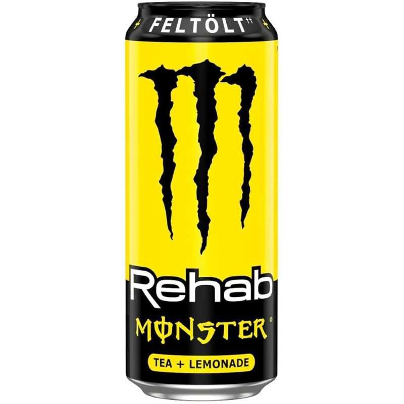 MONSTER ENERGY Rehab Tea Lemonade enerģijas dzēriens 500 ml