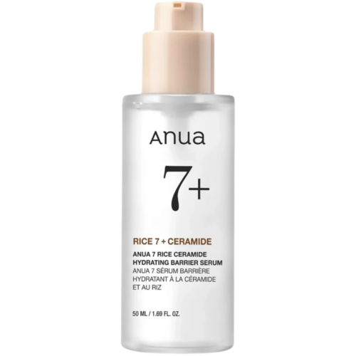 ANUA Rice 7+ mitrinošs serums sejas adai ar keramīdiem 50ml
