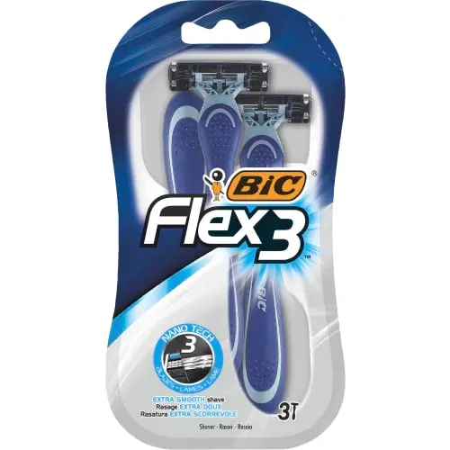 BIC Flex 3 skuvekļi 3gab