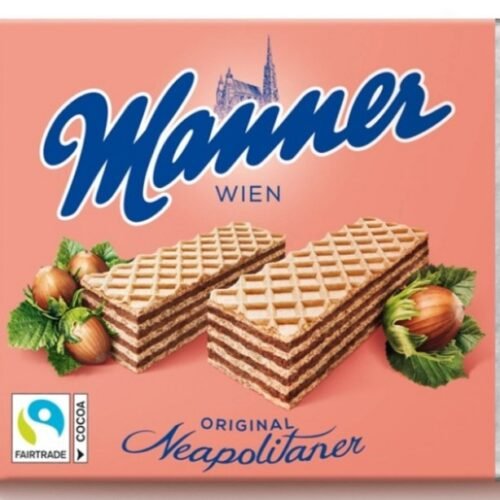 MANNER Original vafales ar lazdu riekstu krēma pildījumu 75 g