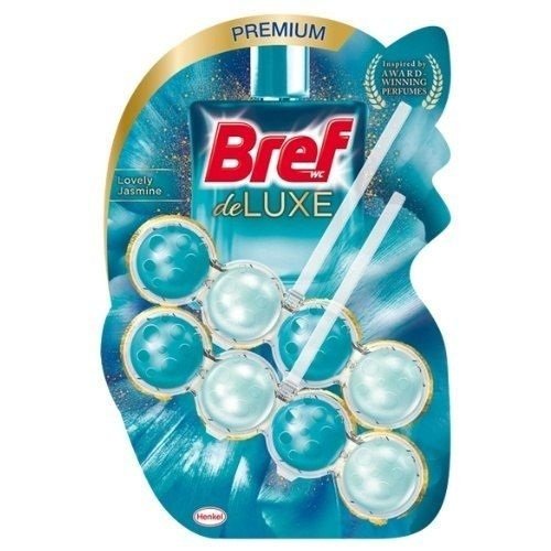 BREF De Luxe Lovely Jasmin tualetes poda bloki 2x50g