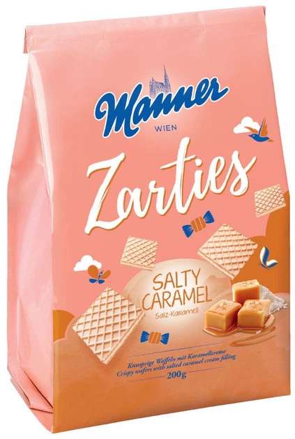 MANNER Zarties Salty Caramel vafeles 200 g