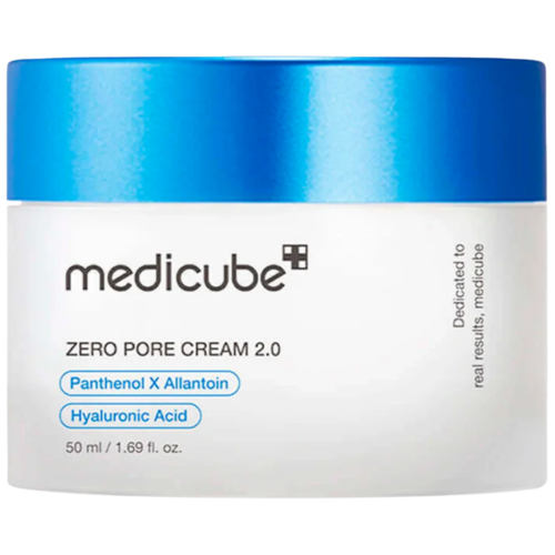 MEDICUBE Zero Pore Cream krēms sejas ādai ar hialuronu un pantenolu 50ml