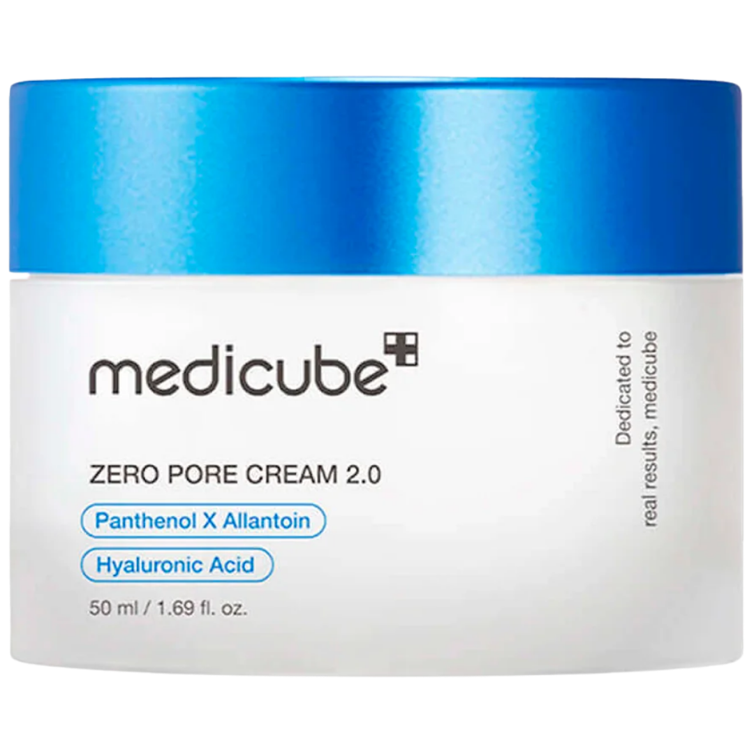 MEDICUBE Zero Pore Cream krēms sejas ādai ar hialuronu un pantenolu 50ml