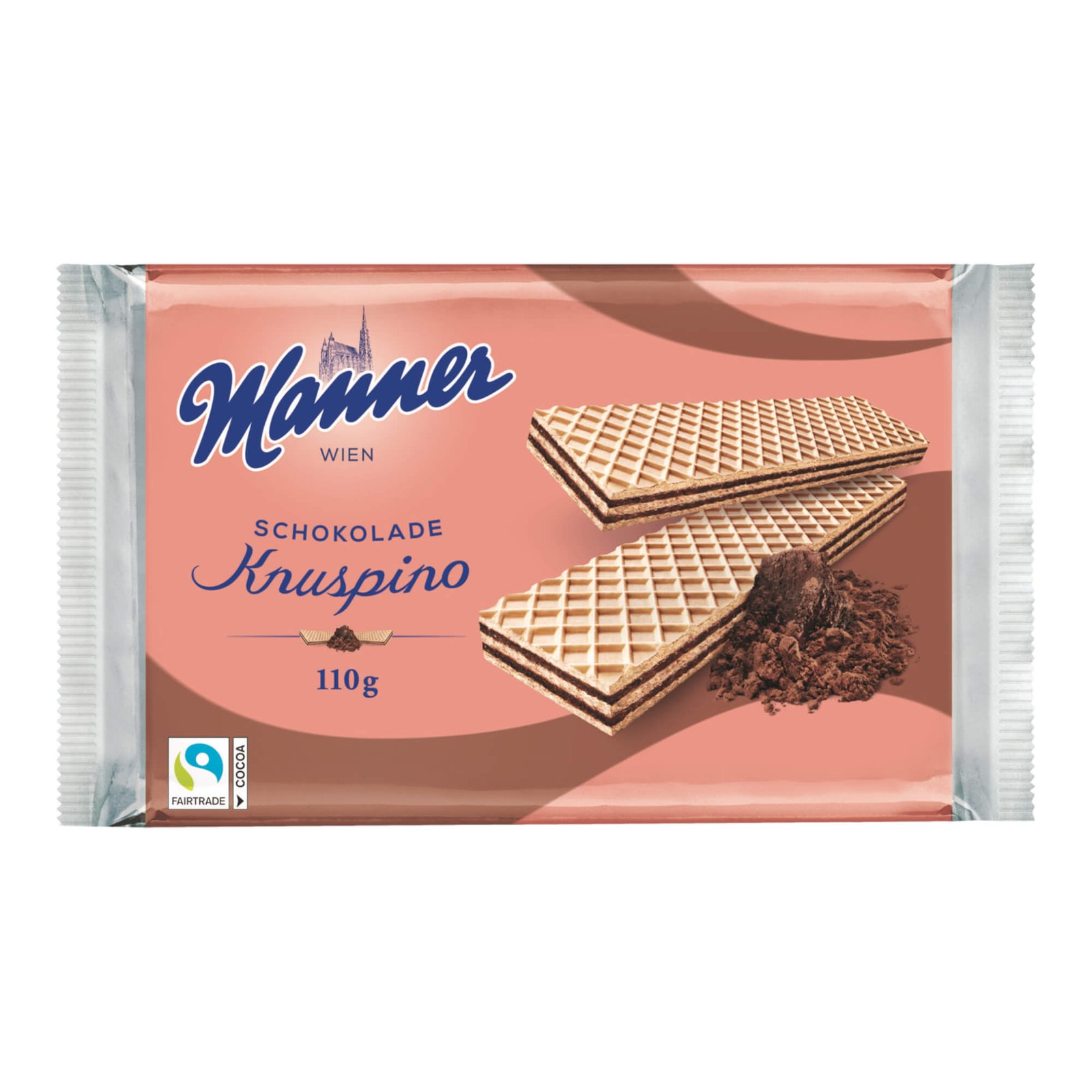 MANNER Knuspino vafeles ar šokolādes krēmu 110 g