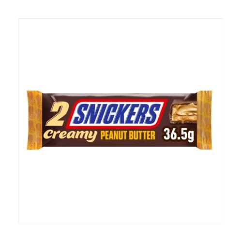 SNICKERS Creamy Peanut šokolādes batoniņš 36.5g