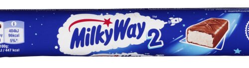 MILKY WAY Duo šokolādes batoniņš 43 g