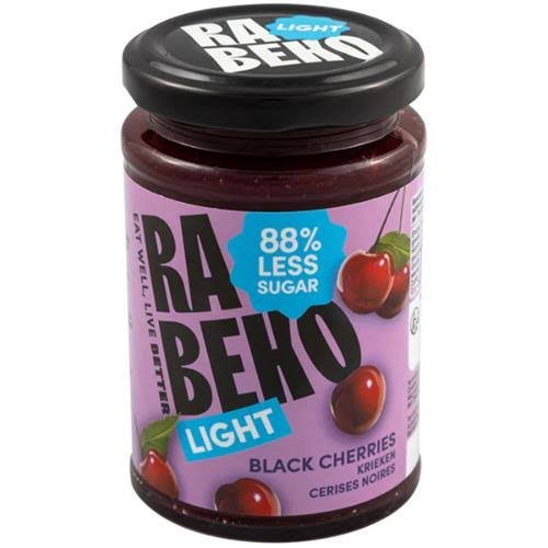 RABEKO Black Cherries mazkaloriju ievārījums 230 g
