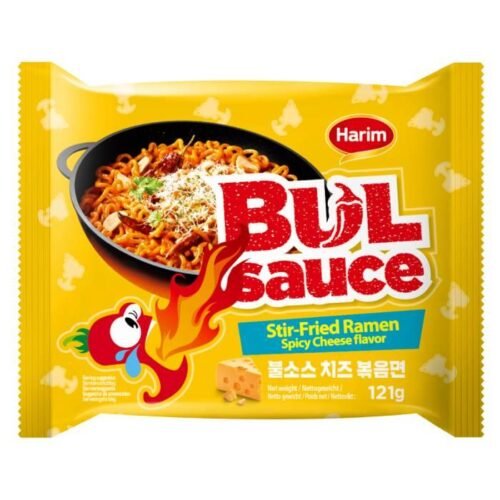 HARIM BUL SAUCE Spicy Cheese nūdeles 121 g