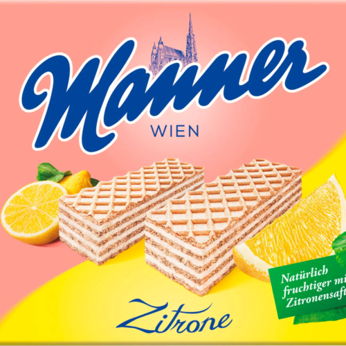 MANNER vafeles ar citronu krēmu 75 g