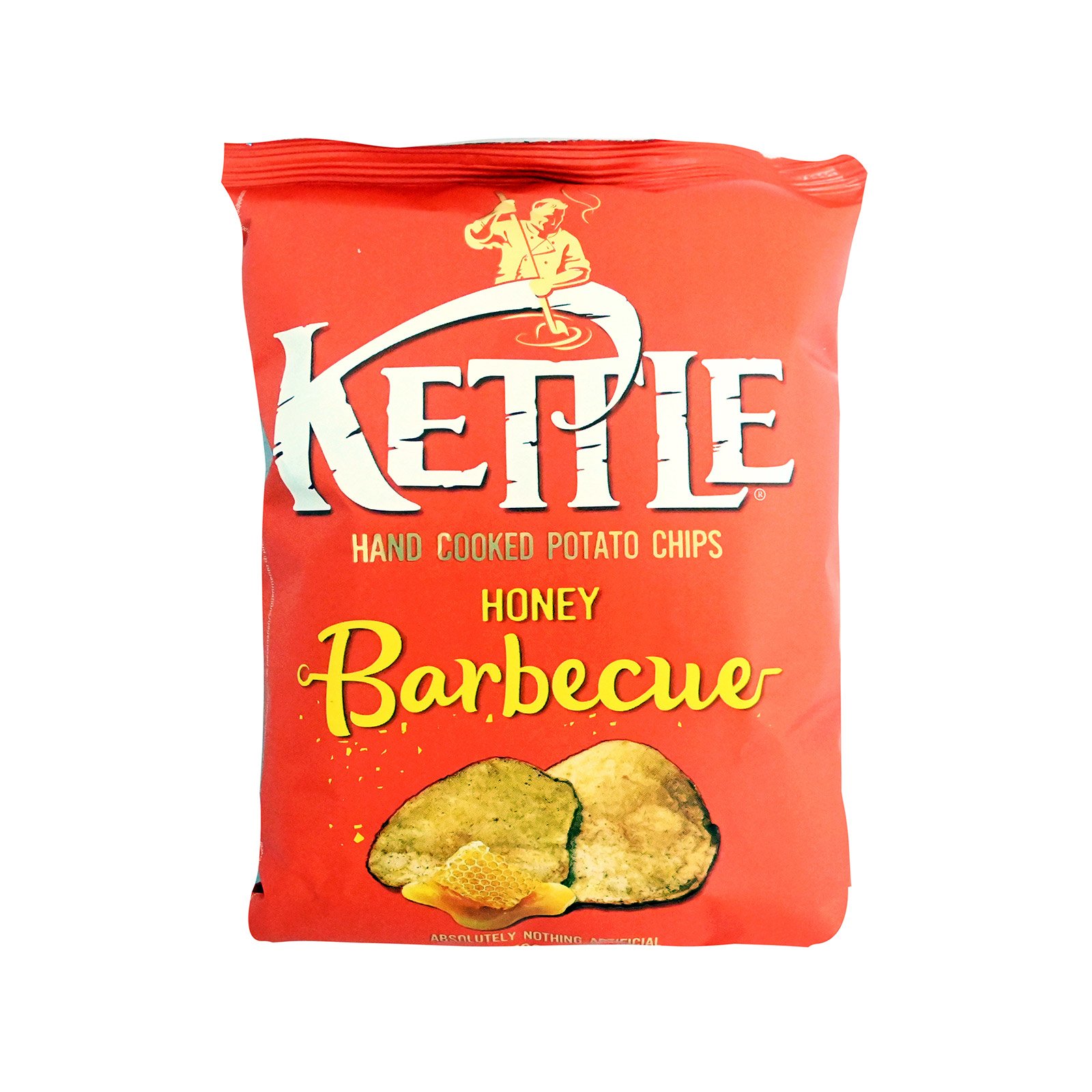 KETTLE Honey Barbecue kartupeļu čipsi 130g