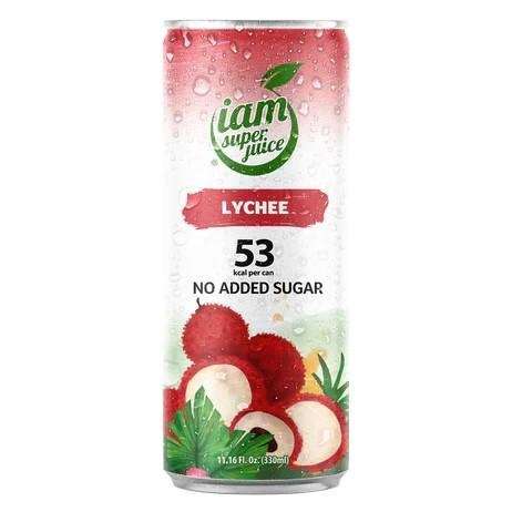 I AM Superjuice Lychee sulu dzēriens 330 ml
