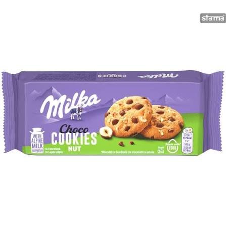MILKA Choco & Nut cepumi 135 g