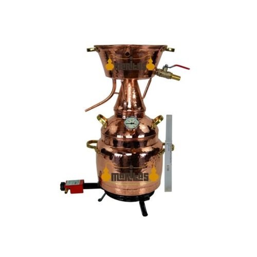 10 Liters Steam Alquitara GAS COMPLETE