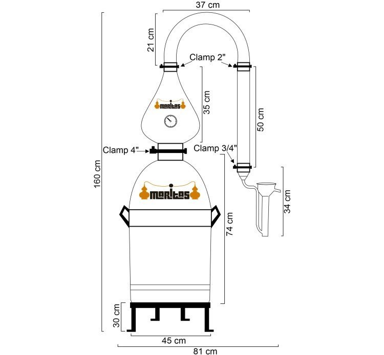 100 L Modular ELECTRIC BASIC Alembic - Image 12