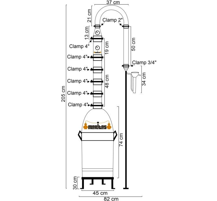 100 L Modular ELECTRIC RECTIFIER Alembic - Image 15