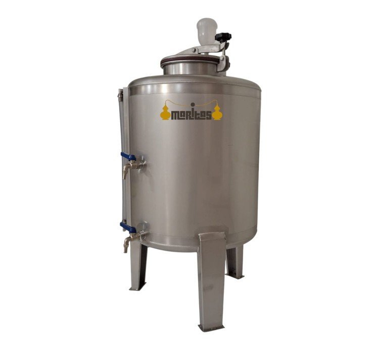 100 L Stainless Steel Tank with Top Door - Image 2