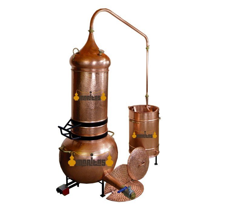 100 Liters Rotating Column Alembic COMPLETE - Image 2