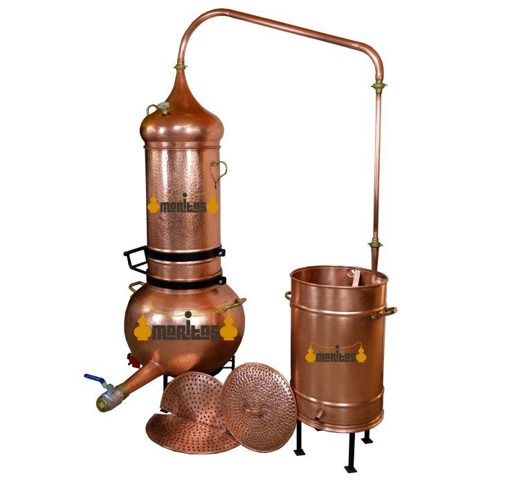 100 Liters Rotating Column Alembic COMPLETE - Image 3