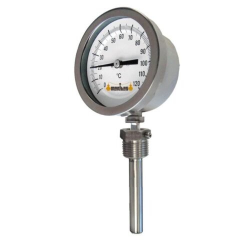 100 mm Bimetallic Thermometer