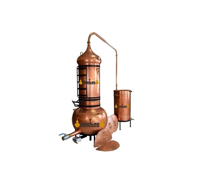 200 Liters Rotating Column Alembic COMPLETE - Image 2
