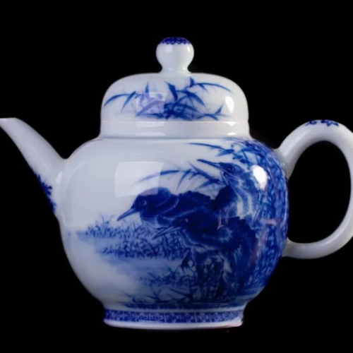 Tējkanna # 26233, Jingdezhen porcelāns, roku apgleznošana, 230 ml.