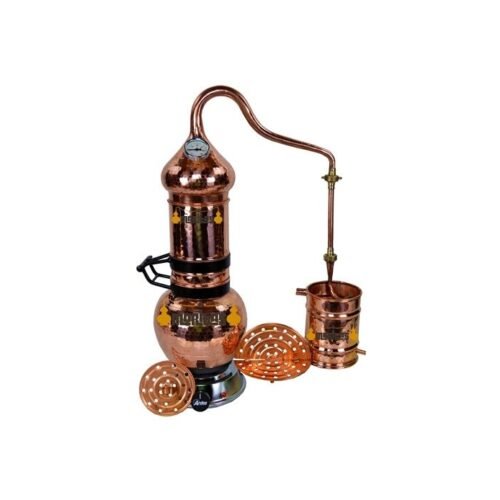 3 Liters Rotating Column Alembic COMPLETE