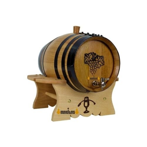 4 liters barrel with cupbearer low foot