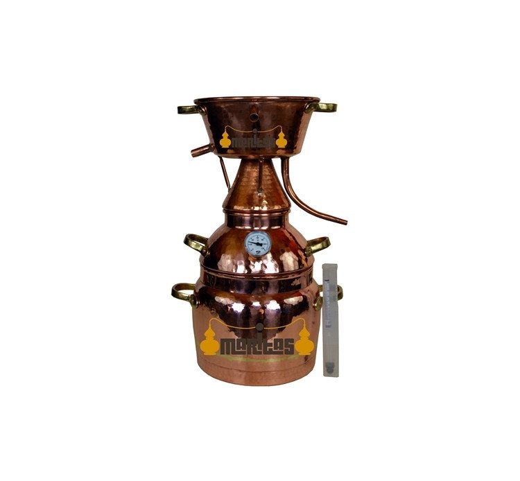 20 Liters Steam Alquitara + Thermometer + Alcoholmeter - Image 18