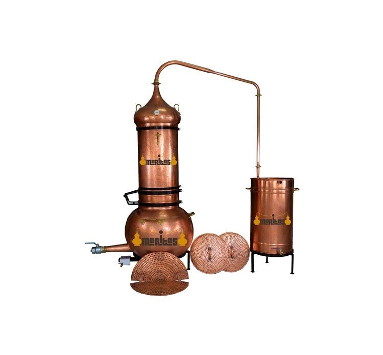 400 litru rotējošās kolonnas alambiks PILNS KOMPLEKTS - Image 24