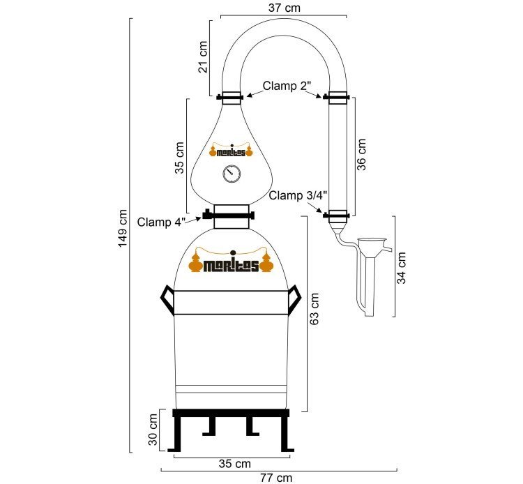 60 L Modular ELECTRIC BASIC Alembic - Image 12