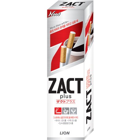 ZACT Plus balinoša zobu pasta kafijas, tabakas izraisītas pigmentācijas mazināšanai 150g