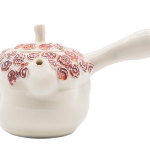 Rožu tējkanna # 90481, autore Tineke van Gils, porcelāns, 190 ml