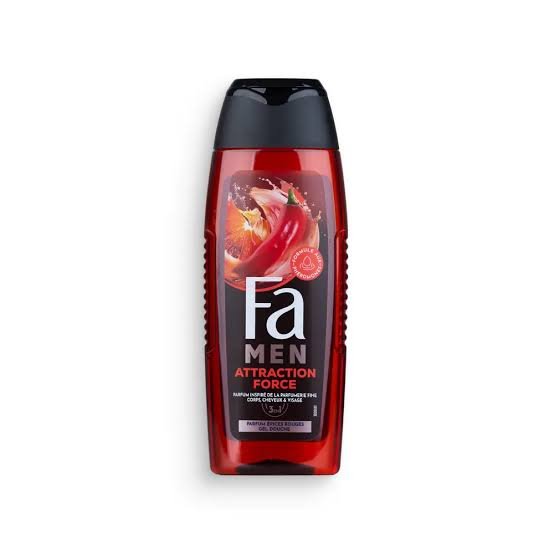 FA Men 3in1 Attraction Force dušas želeja un šampūns 250ml