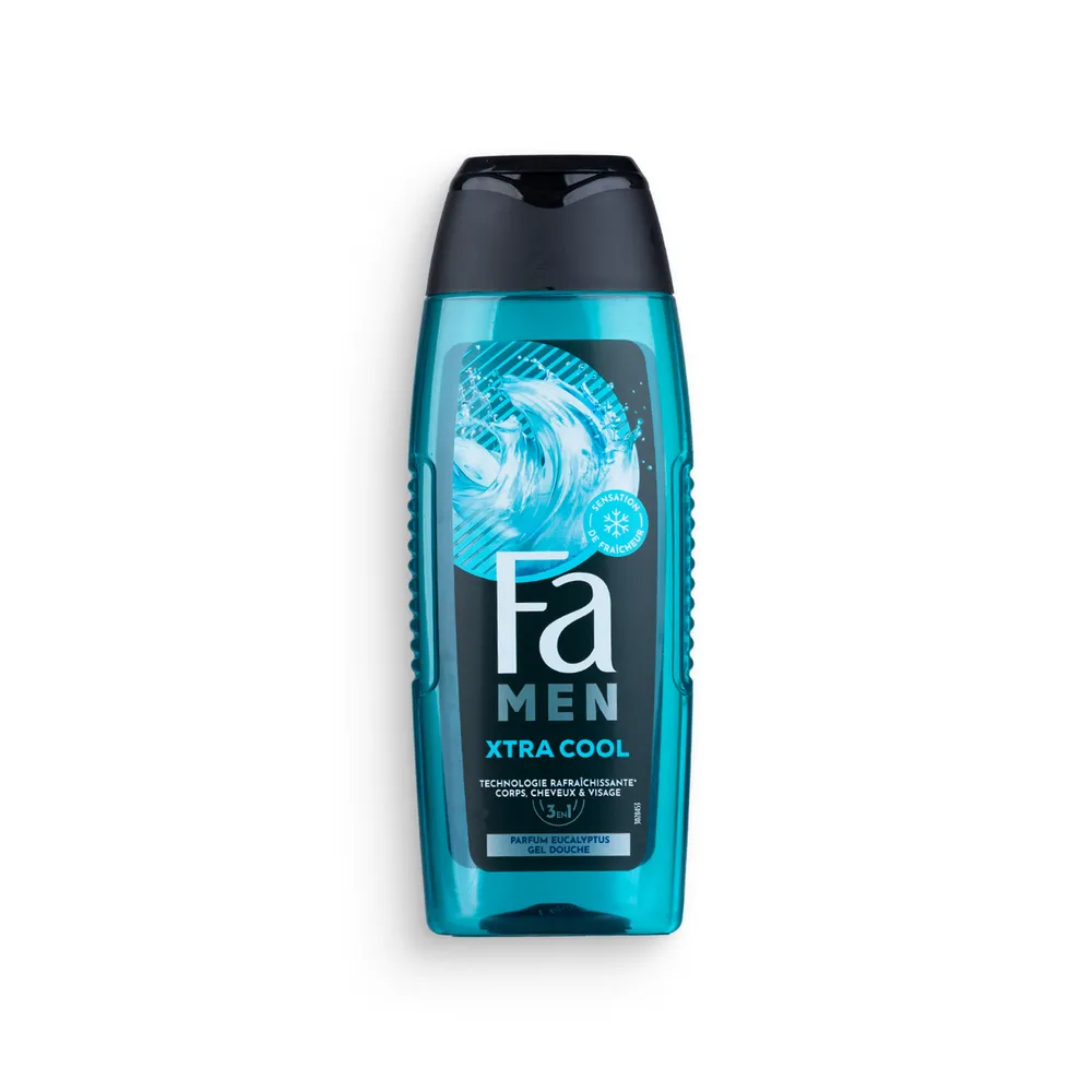 FA Men 3in1 Xtra Cool Force dušas želeja un šampūns 250ml