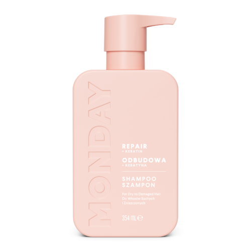MONDAY Repair + Keratin šampūns sausiem un bojātiem matiem 354ml