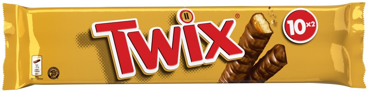 TWIX šokolādes batoniņi 10pack 500g