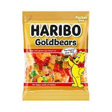 Haribo Goldbaren želejas konfektes 100g