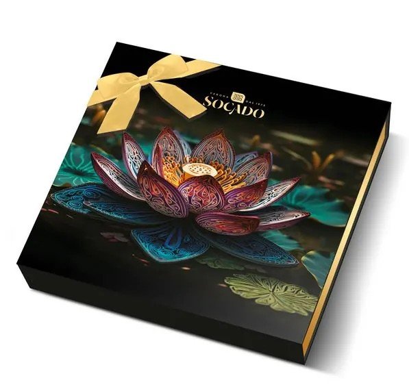 SOCADO Šokolādes konfektes Praline Black Lotus 200g