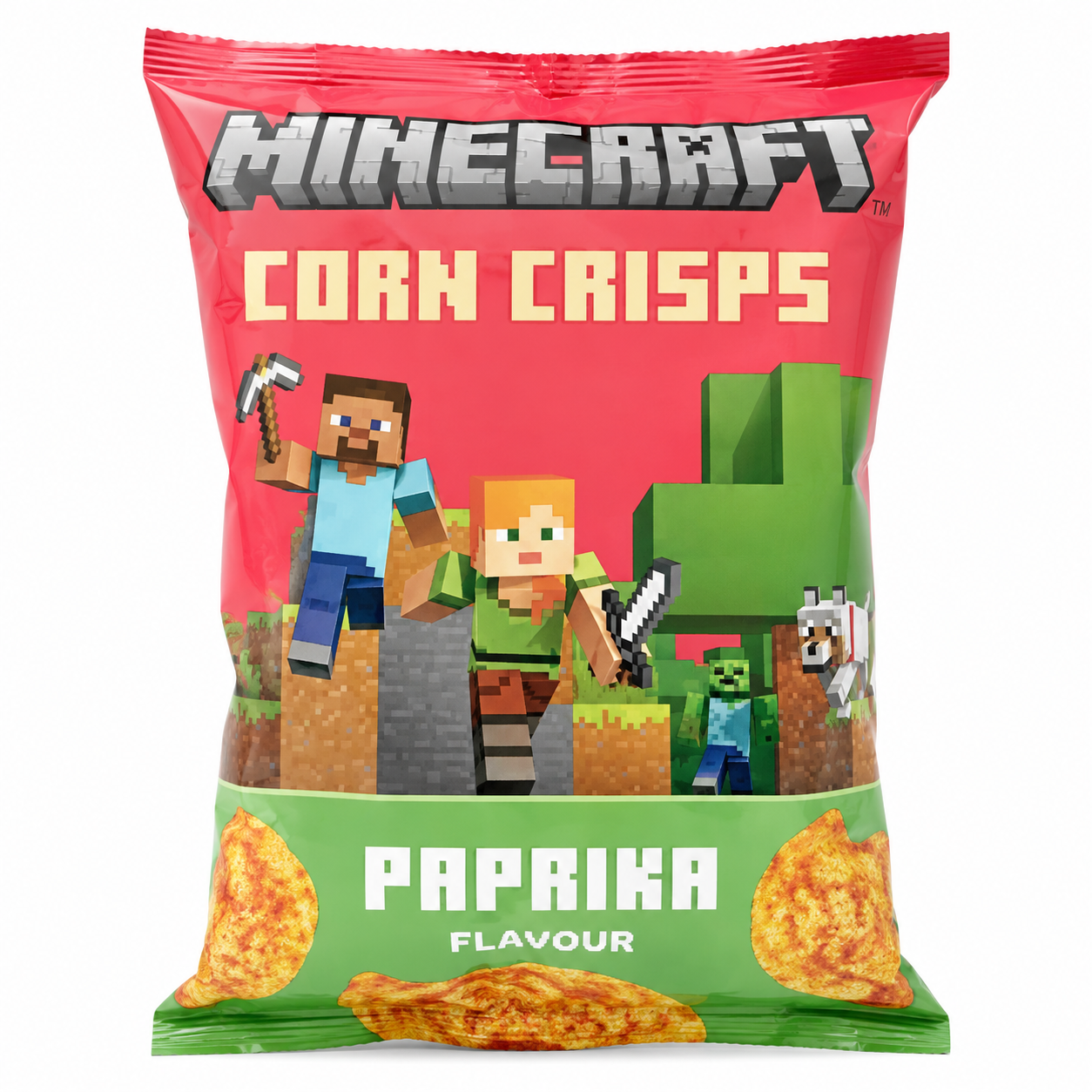 MINECRAFT Paprika galetes 60 g